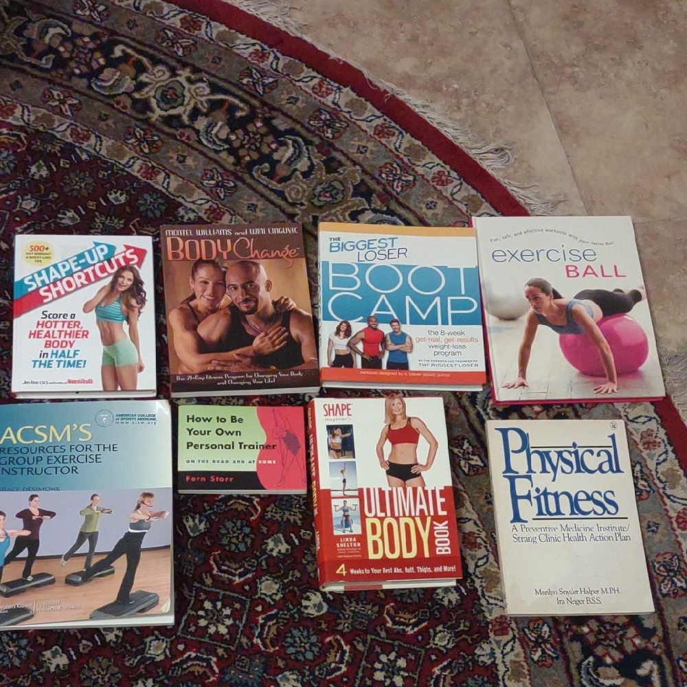 Fitness and Exercise 8 Book Collection